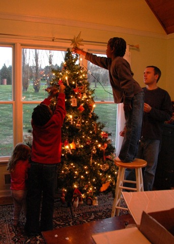 Christmas Tree - decorating