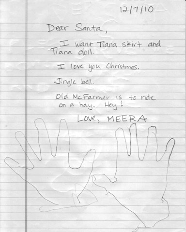 Dear Santa M