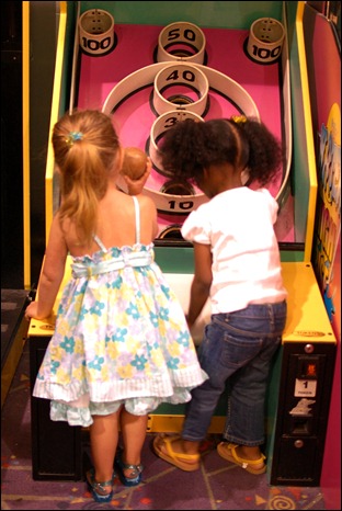 Jewel's BDay Party  - Skee Ball