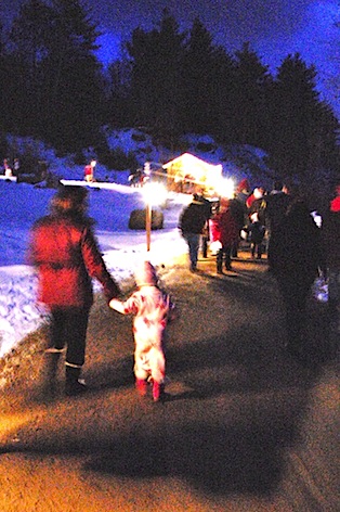 polar express hiking up