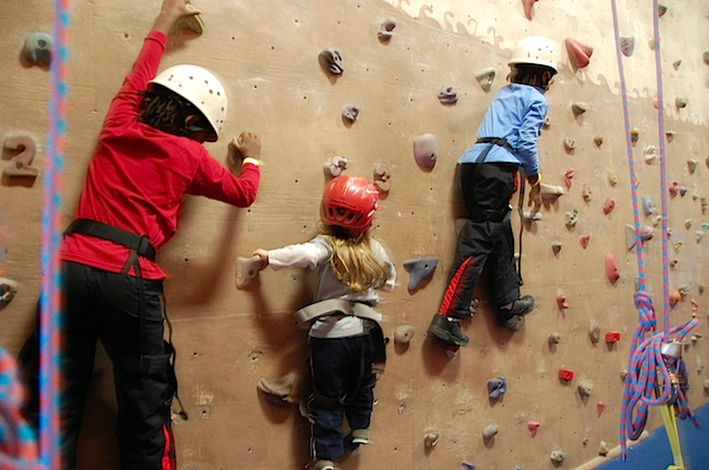 three on wall