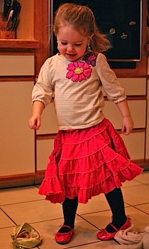 M twirl skirt