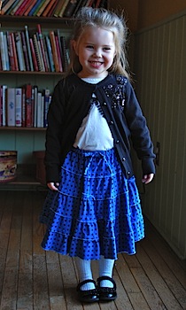 Meera ready for school 2