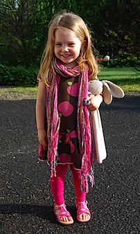 Meera before school
