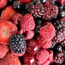 frozen berries