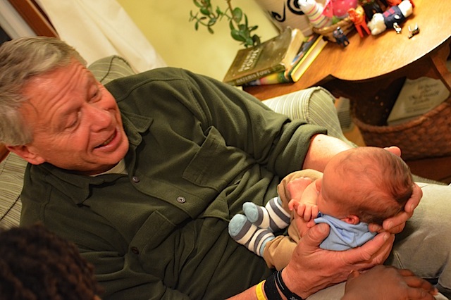 Dad and L