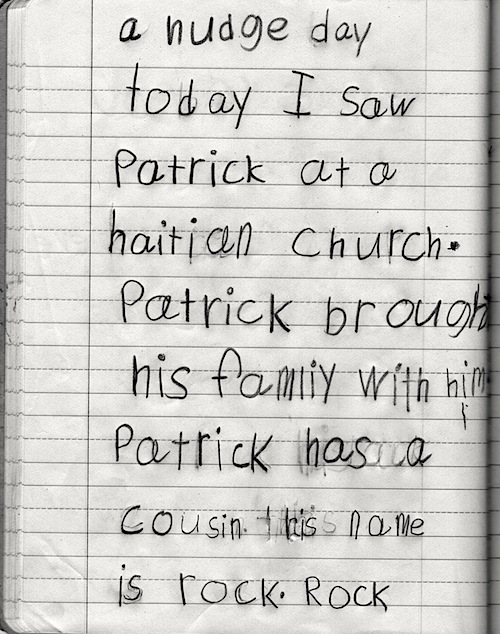 K Journal 1