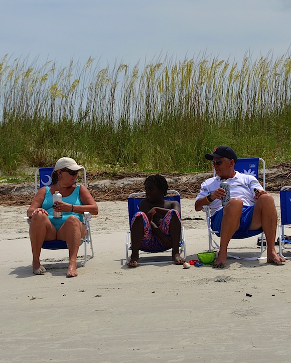 beach chat