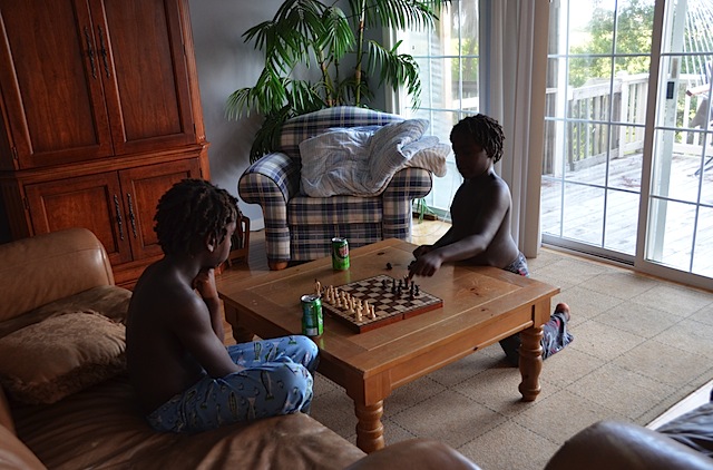 a boys chess
