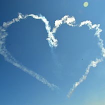 air show heart